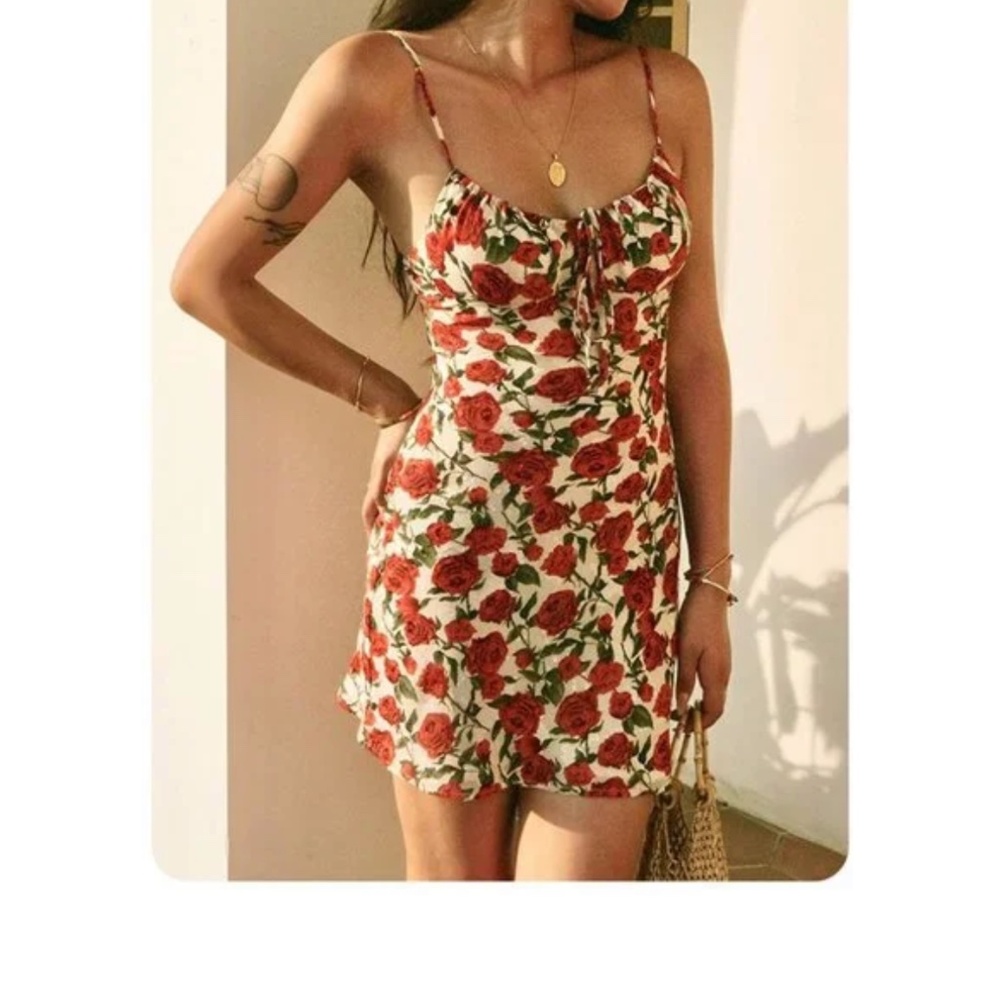 Sold out rose dress